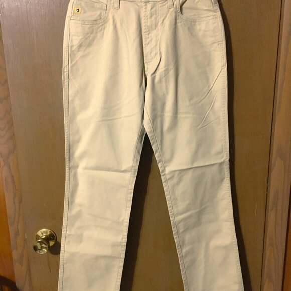 Duck Head Pinpoint 5 Pocket Canvas Men’s 28x32 Pants In Color Sand,NWT - Picture 3 of 9